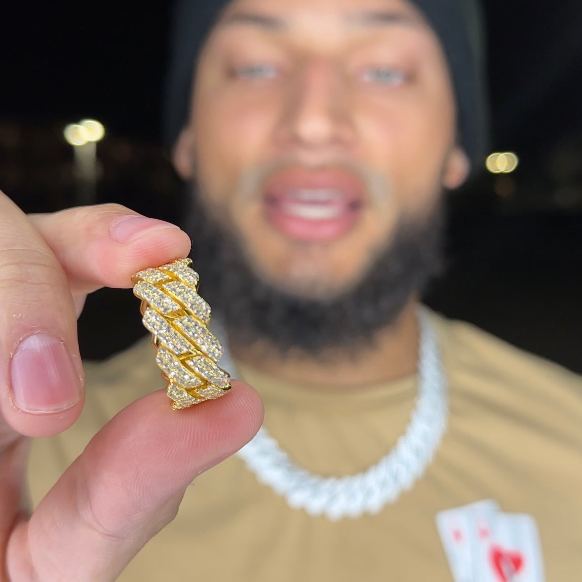 925 Cuban Link Ring